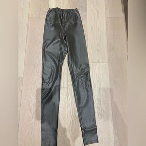 Wilfred high waisted vegan leather pants
